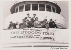 Photograph, West Michigan Out O'Doors Tour Fellowship Cruise on S.S. North American