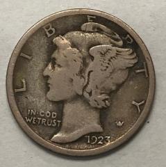 Coin, U.S., Mercury Head Dime