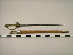 Sword (hunting Sword) And Scabbard