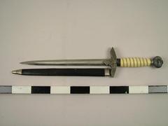 Knife Or Dagger With Nazi Emblem And Sheath