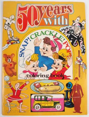 Coloring Book, 50 Years of Snap! Crackle! Pop! 
