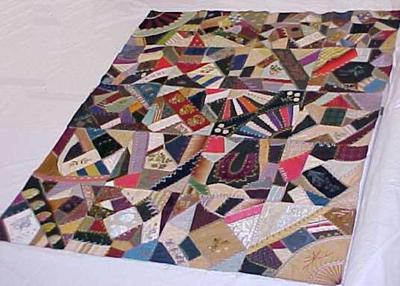 Quilt, Crazy; Nursery Rhyme Figures