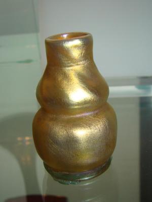Tiffany Glass Vase Or Vessel