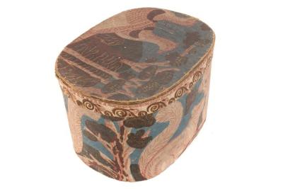 Band Box, Squirrel Design, With Lid (2 Pcs.)