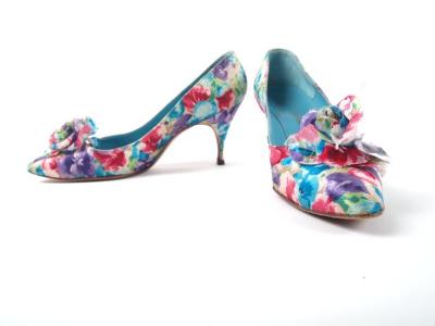Shoes, Multi-colored Heels