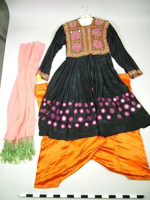 Dress, Women's (dress, Pants, Scarf)