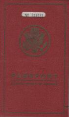 Passport, Harriette Amy Riehard
