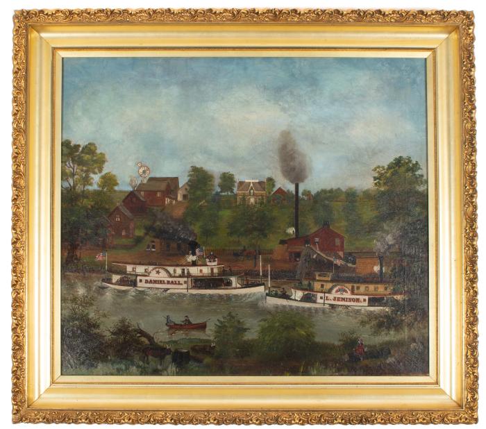 Grand Rapids Public Museum Collections Artifact Oil Painting