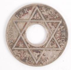 Coin, British West Africa, 1/10 of a Penny