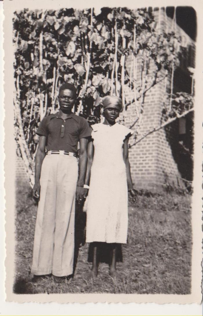 Photograph, West African Husband and Wife
