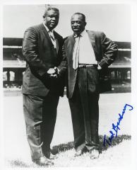 Photograph, Autographed, Ted Rasberry And Jackie Robinson