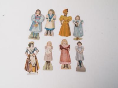 Paper Dolls And Costumes (147 Pcs.)