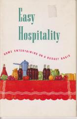 Booklet, 'easy Hospitality'