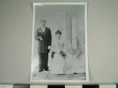Photograph, Reproduction, Wedding Photograph Casimir Dytkiewicz And Kasmiera Smolenski