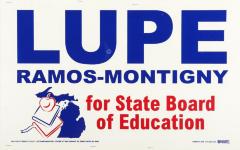 Political Sign, Lupe for State Board of Education