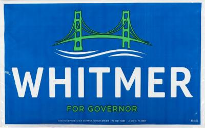 Political Sign, Gretchen Whitmer