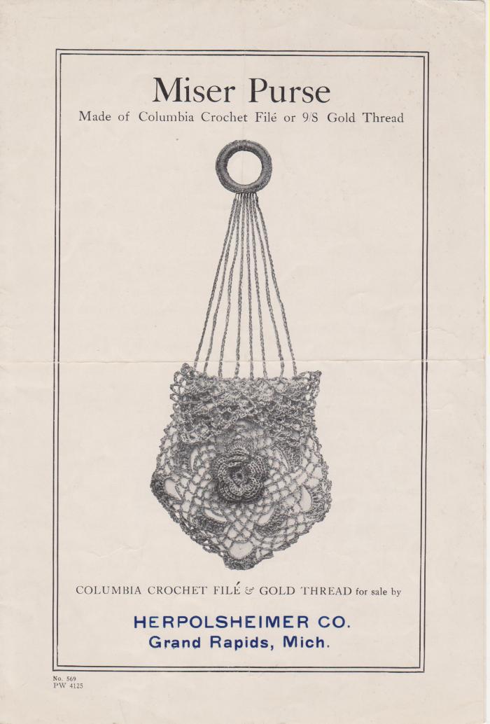 Pamphlet,  Miser Purse