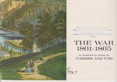 Booklet, The War 1861-1865