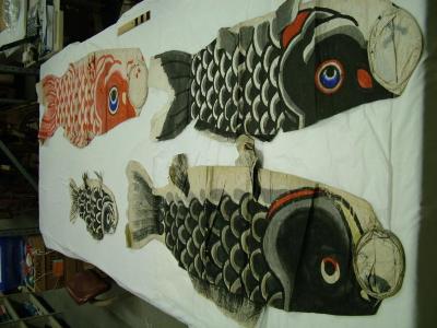 Japanese Fish Kites