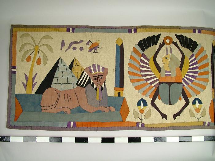 Appliqued Wall Hanging, Egyptian