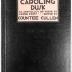 Book, Caroling Dusk: An Anthology of Verse by Negro Poets
