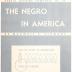 Pamphlet, The Negro in America