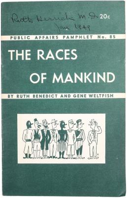Pamphlet, The Races of Mankind