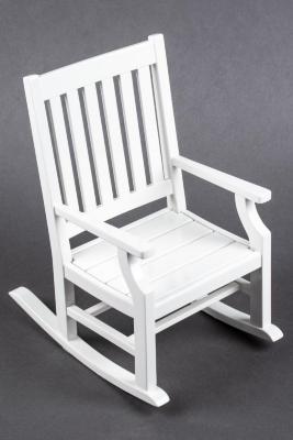 Miniature, Salesman's Sample: Dark Harbor Rocking Chair