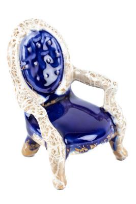 Miniature, Louis XVI-Style Fauteuil Chair