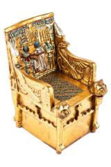 Miniature, Promotion for the King Tutankhamen Exhibition Chair