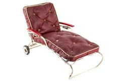 Miniature, Salesman's Sample: Patio Chaise Lounge Chair