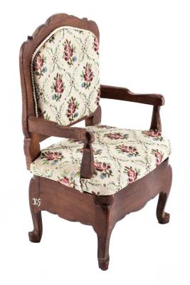 Miniature, Louis XV-Style Bergère Chair