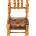 Miniature, Turned and Carved Style Chair