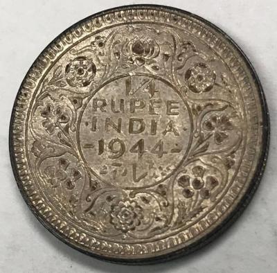 Coin, 1/4 Rupee