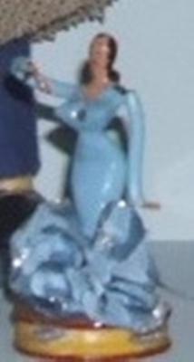 Spanish Doll - Woman Dressed In Blue