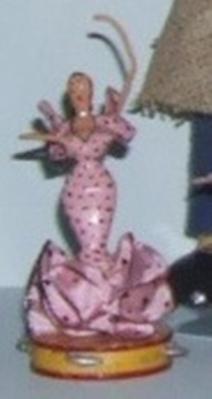 Spanish Doll - Woman Dressed In Pink