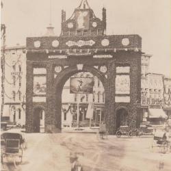 Print, Centennial Building, 1876 Exposition