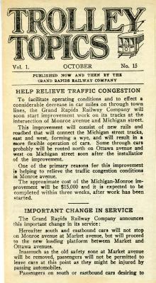 Trolley Topics Publication