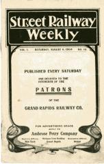 Street Railway Weekly Publication