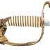 Sword With Leather Scabbard And Belt (3 Pcs.), Roger B. Chaffee Archive Collection #6