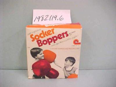 Socker Boppers Inflatable Toy Boxing Gloves In Box