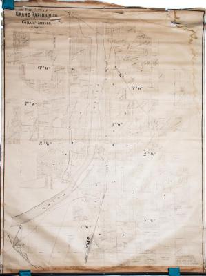 Map, 'the City Of Grand Rapids, Mich.'