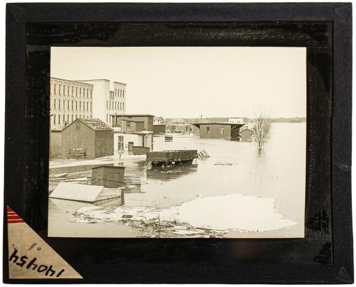 Lantern Slide, Flood of 1904