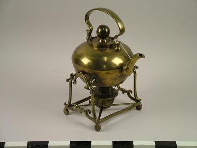 Tea Set, Pot And Burner