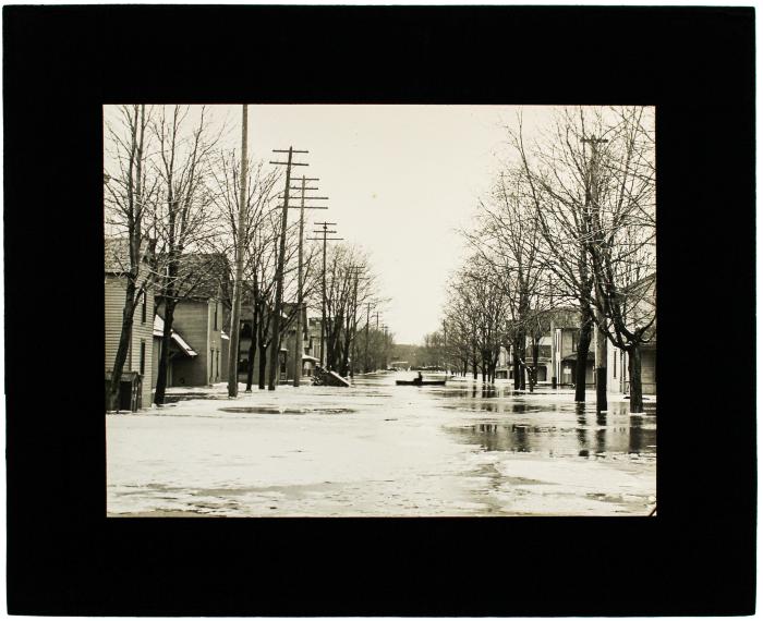 Lantern Slide, Flood of 1904