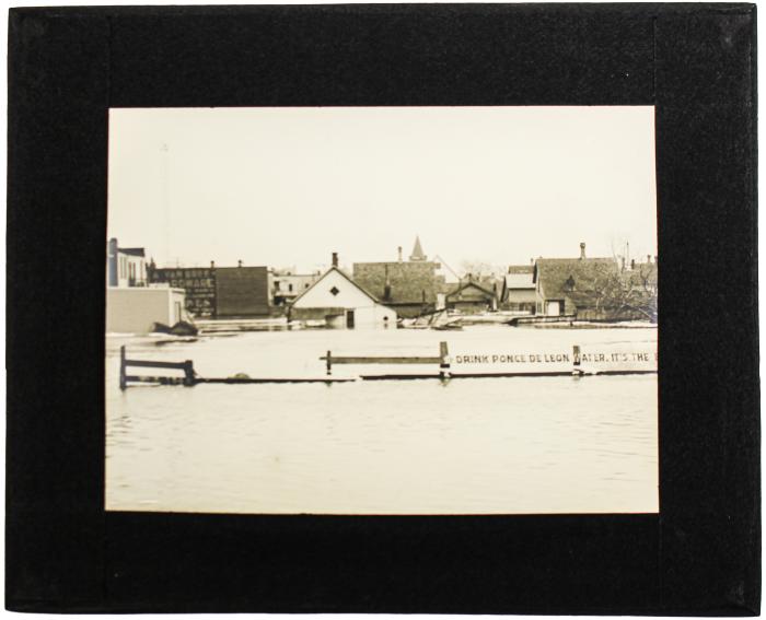 Lantern Slide, Flood of 1904