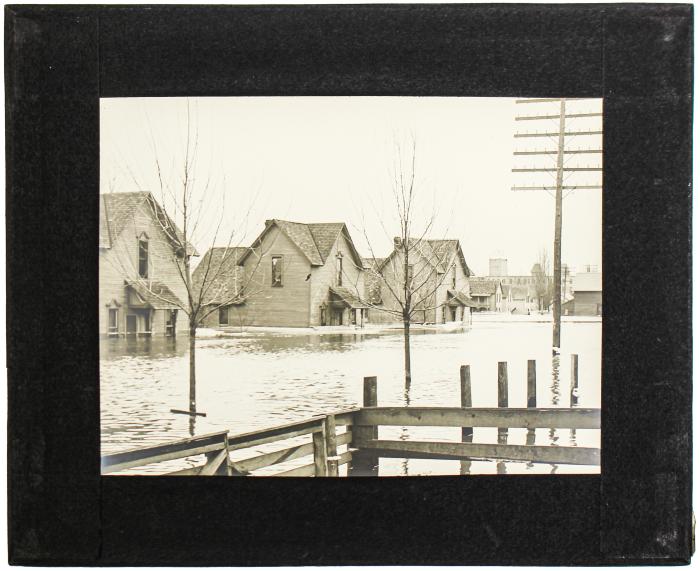Lantern Slide, Flood of 1904