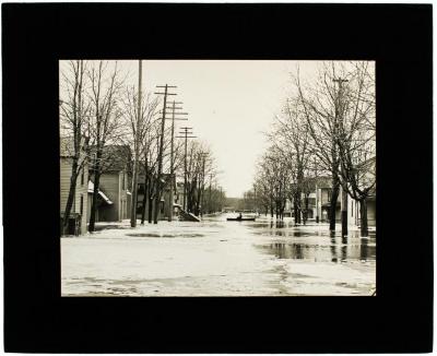 Lantern Slide, Flood of 1904