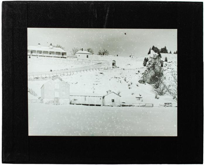 Lantern Slide, Fort Mackniac