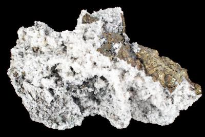 Calcite and Chalcopyrite